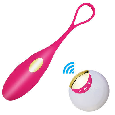 Беспроводное дистанционное управление мастурбация Дилдо G-Spot Силиконовый вибратор яйцо