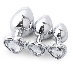 LED секс большой анальный плагин секс-игрушки металлическая форма сердца нижнее белье Cola плагин