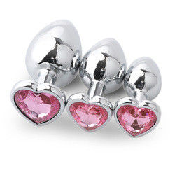 LED секс большой анальный плагин секс-игрушки металлическая форма сердца нижнее белье Cola плагин