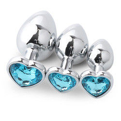 LED секс большой анальный плагин секс-игрушки металлическая форма сердца нижнее белье Cola плагин