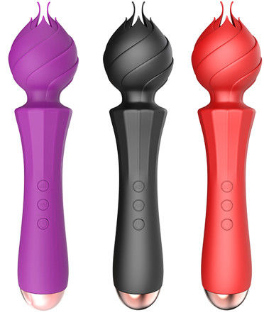 USB-зарядка Большой вибратор G-Spot 24 см Пушистый вибратор ручной секси 238г